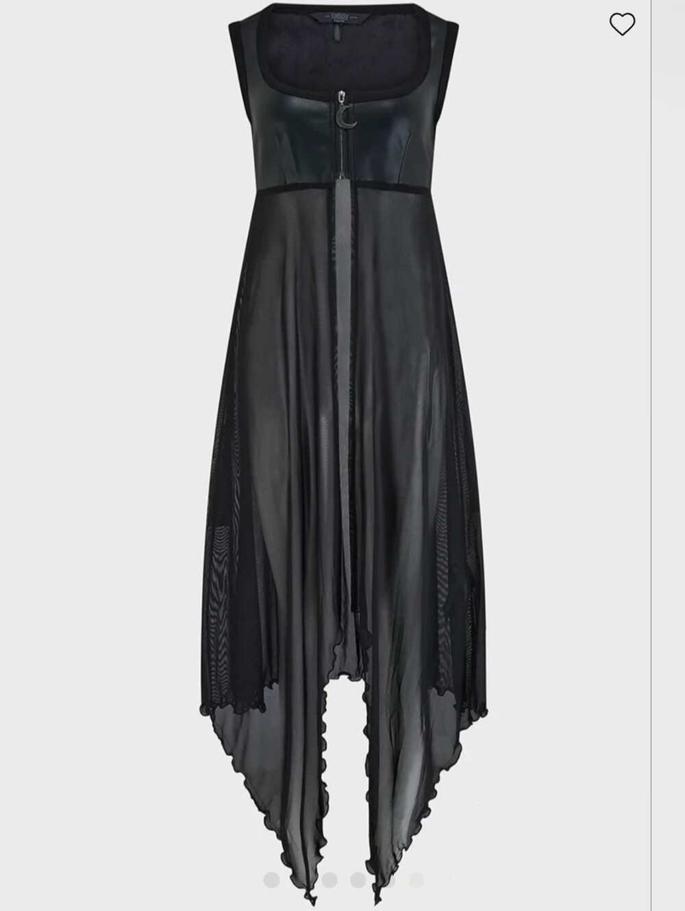 Killstar KIHILIST Black Acendance Duster Size Small NWT Goth Celestial